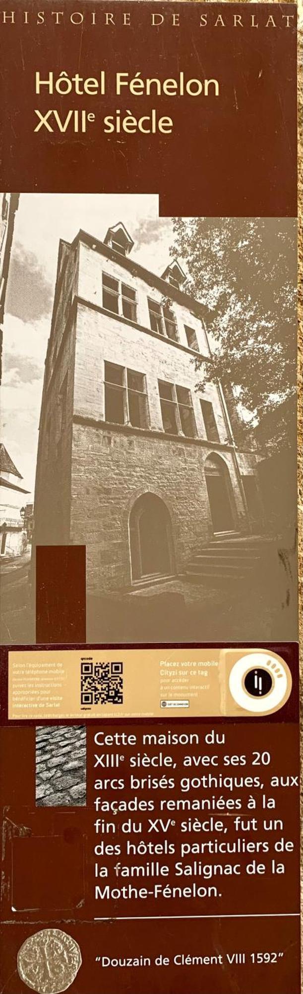 Hotel Particulier Fenelon - Xiiie Sarlat-la-Caneda Εξωτερικό φωτογραφία